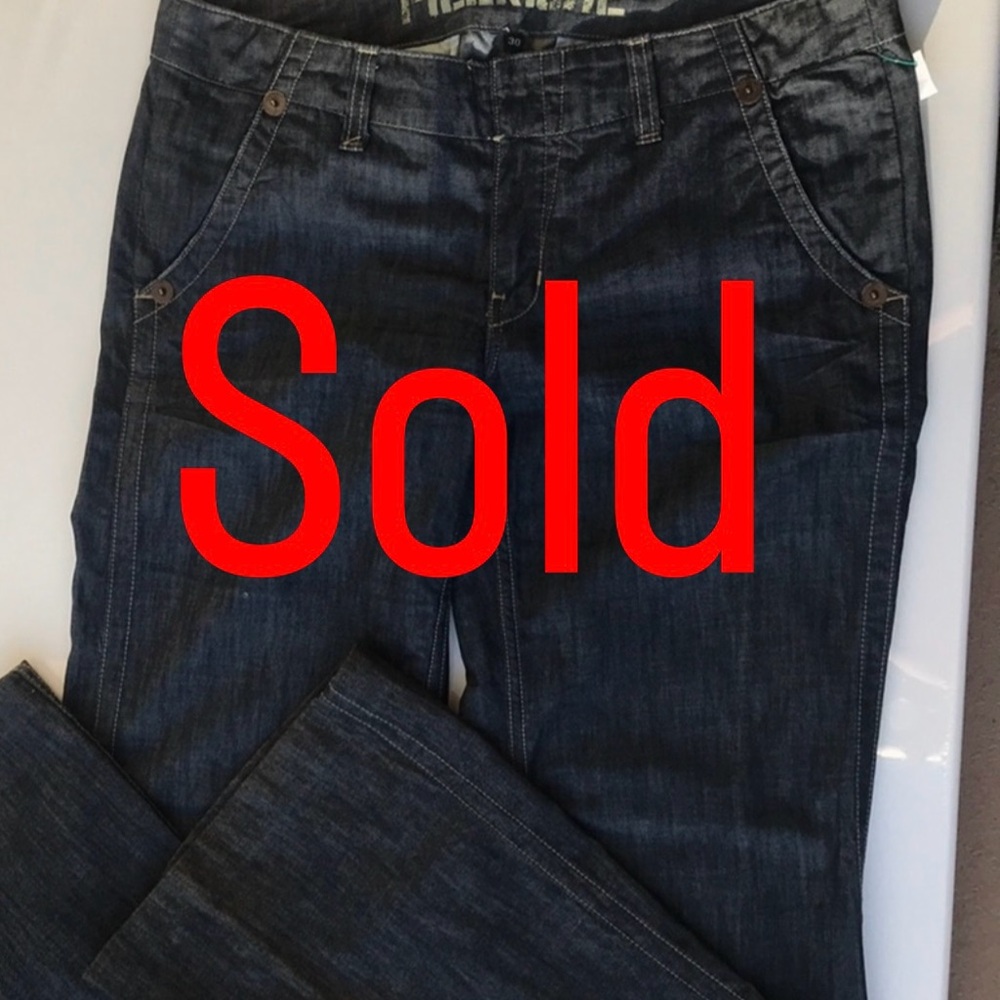 Fillmore Wide leg Chambray jeans